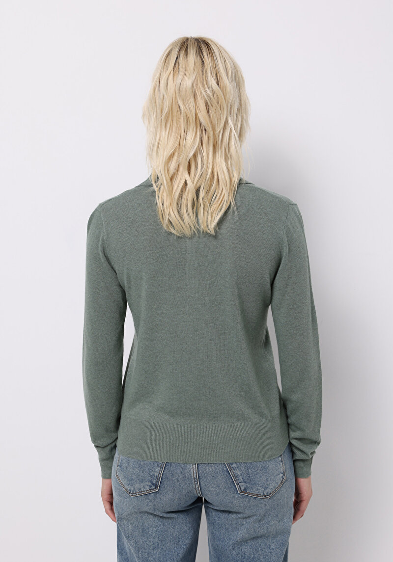 Показати інформацію про Светр Жіночий Зелений  Cl1075730