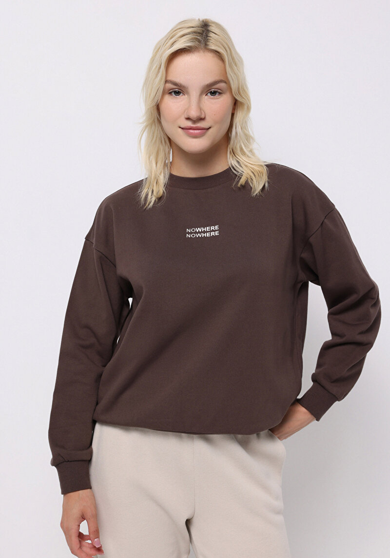 Зображення Толстовка Жіноча Коричнева  Cl1075902