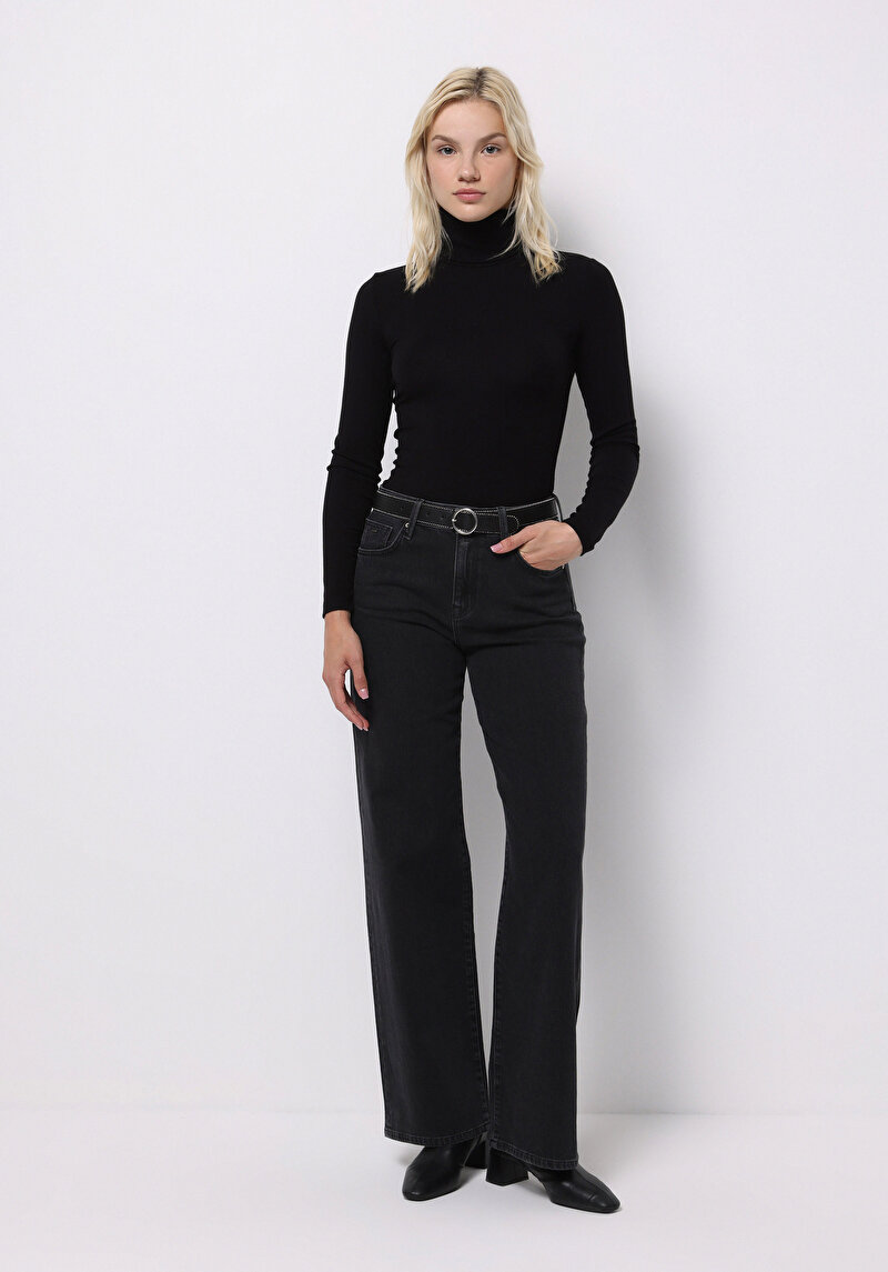 Зображення 970 Berry Джинси Жіночі Чорні Класичного Крою Cl1076103