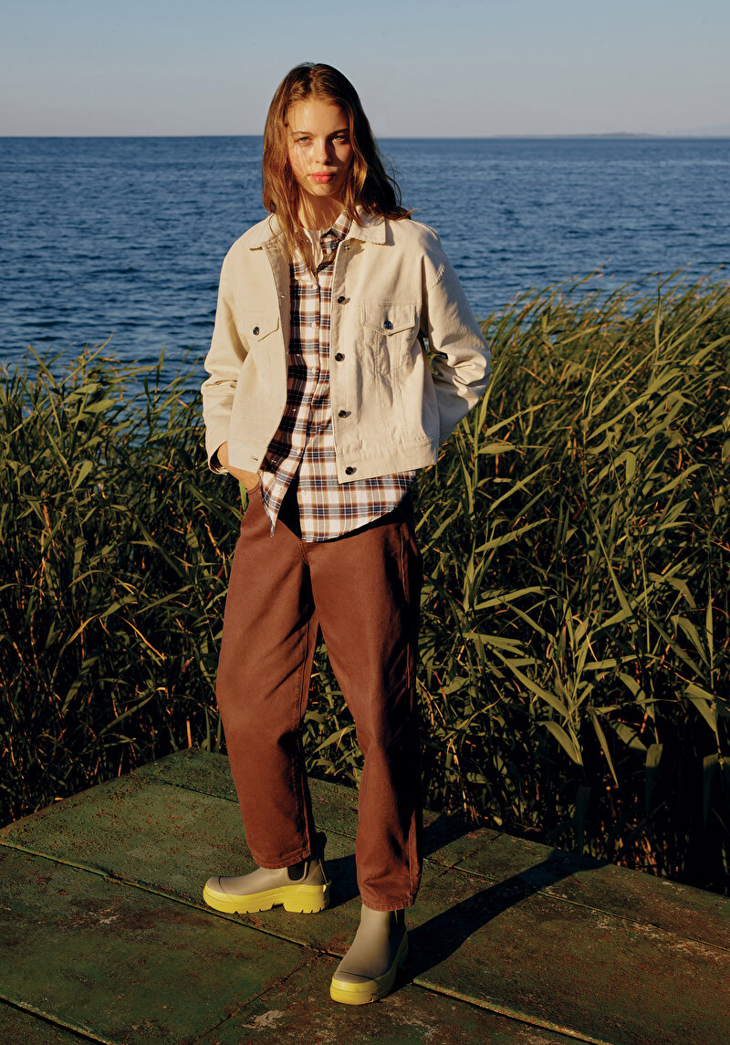 Зображення Брюки Жіночі Коричневі  Cl1076105