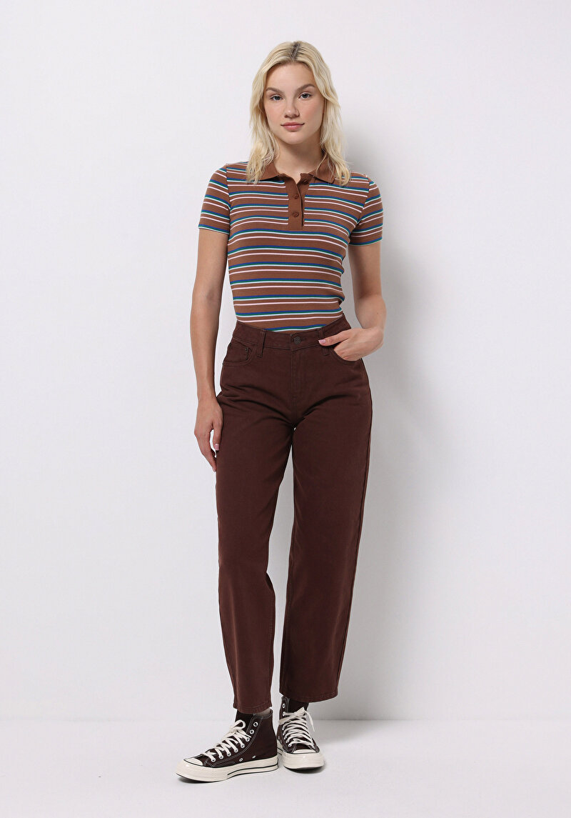 Зображення Брюки Жіночі Коричневі Cl1076105