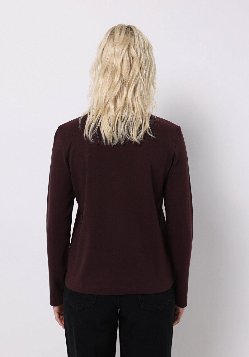 Показати інформацію про Футболка З Довгим Рукавом Жіноча Фіолетова  Cl1076451