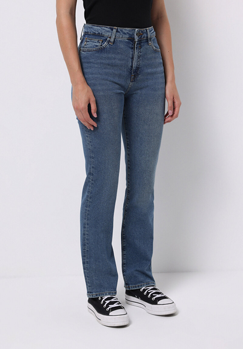 Зображення 792 Mila Джинси Жіночі Блакитні Класичного Крою Cl1076562