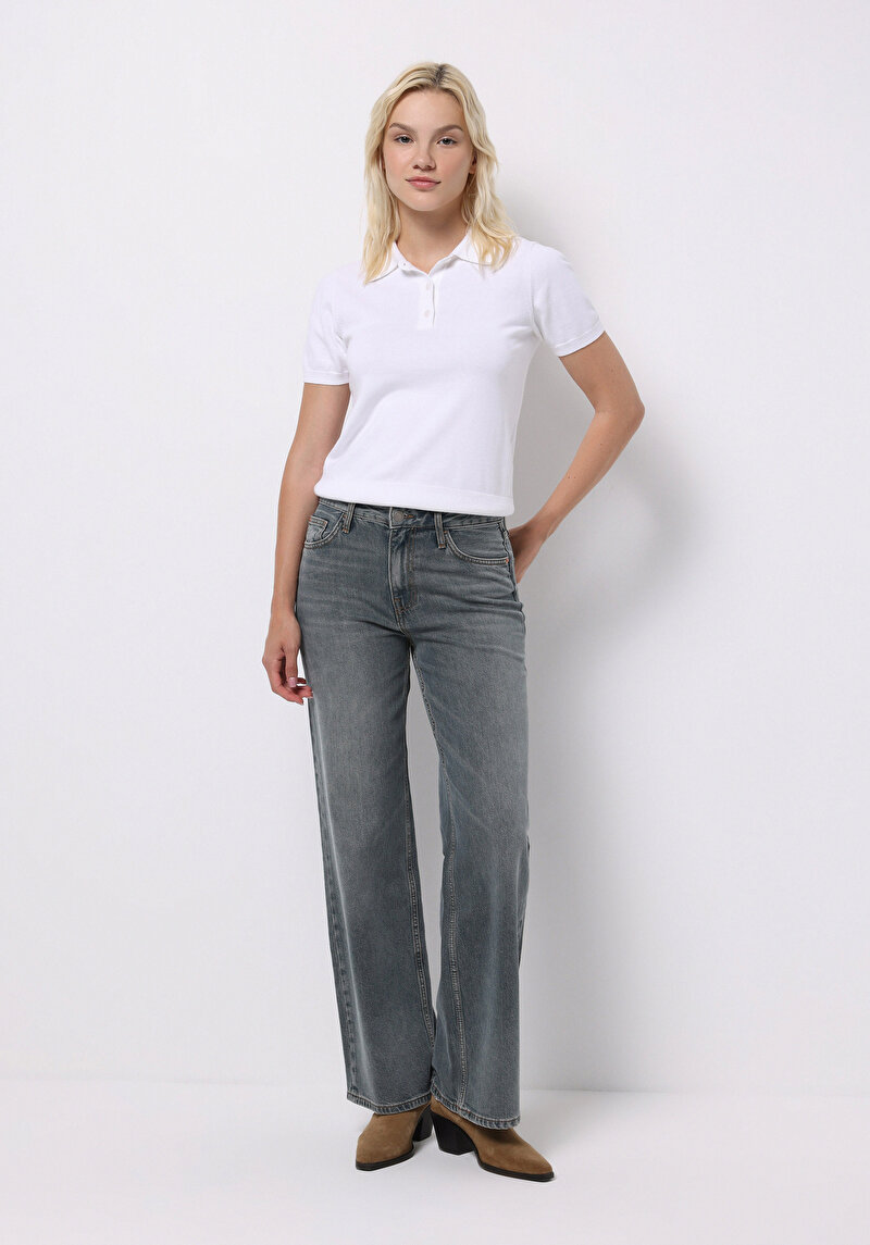 Зображення 970 Berry Джинси Жіночі Сірі Класичного Крою Cl1077548