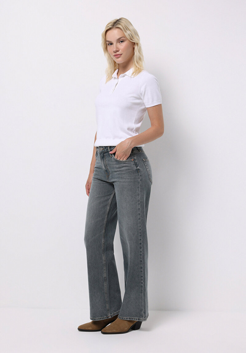 Зображення 970 Berry Джинси Жіночі Сірі Класичного Крою Cl1077548