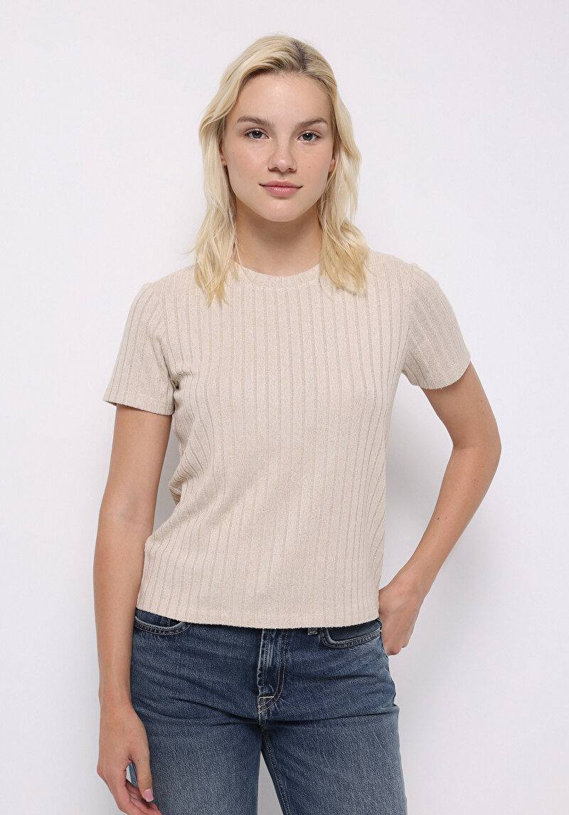 Зображення Светр Із Коротким Рукавом Жіночий Сірий  Cl1075546