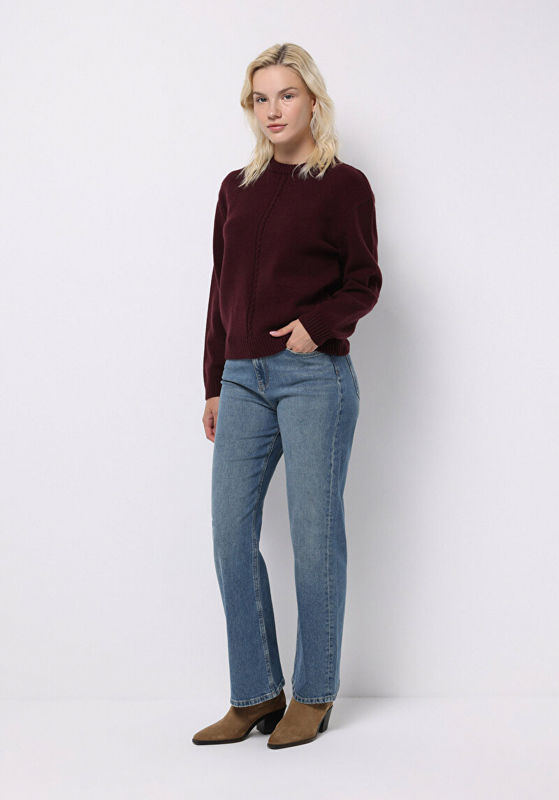 Показати інформацію про Светр Жіночий Фіолетовий  Cl1076631