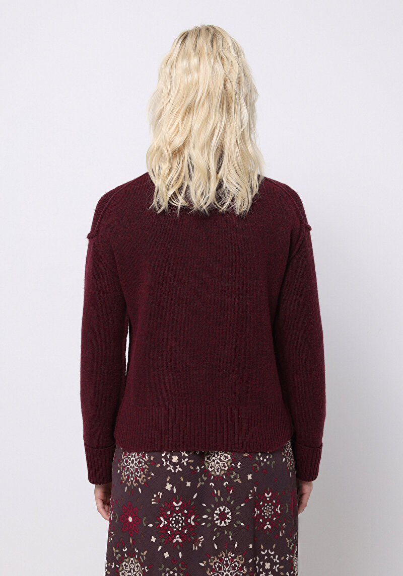 Показати інформацію про Светр Жіночий Фіолетовий  Cl1076879