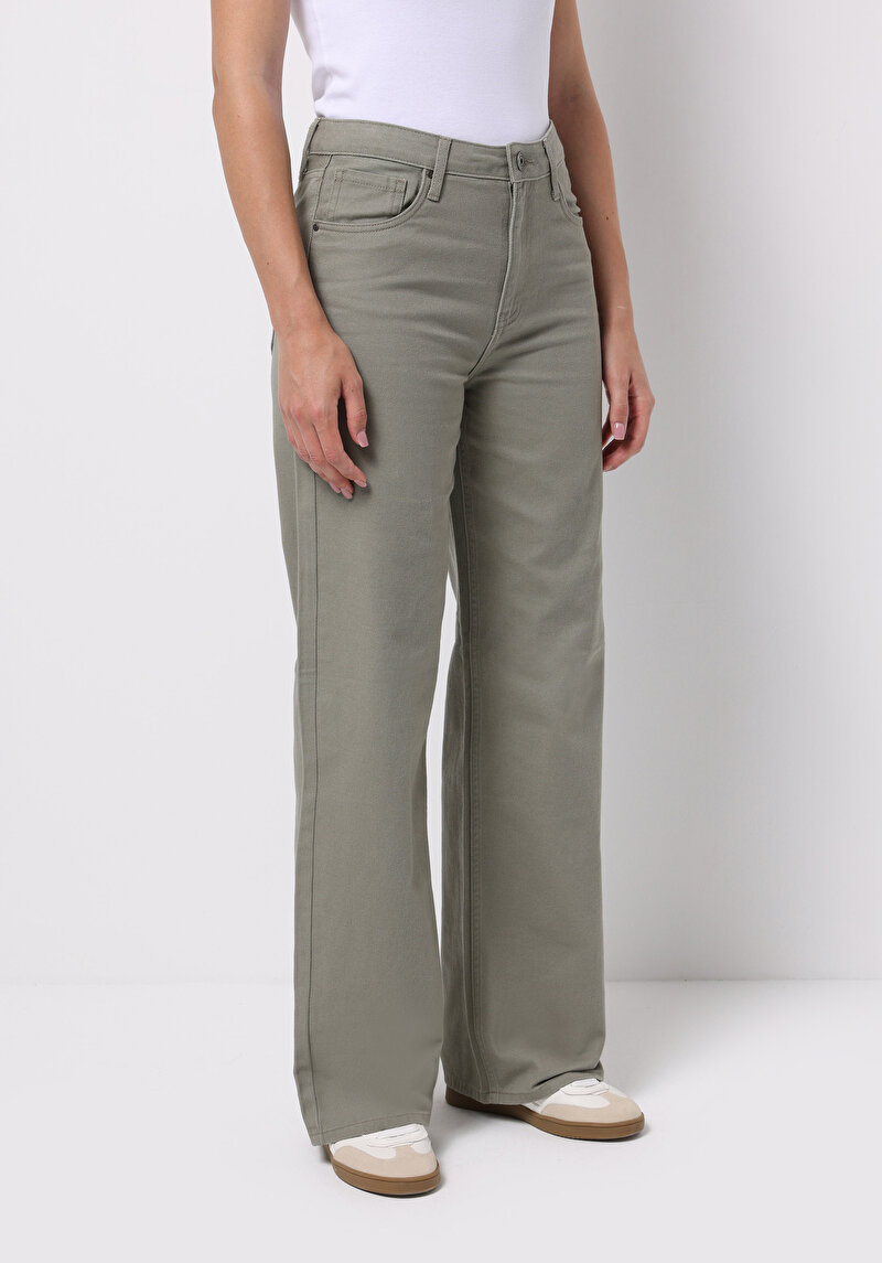 Зображення Брюки Жіночі Зелені Cl1076104