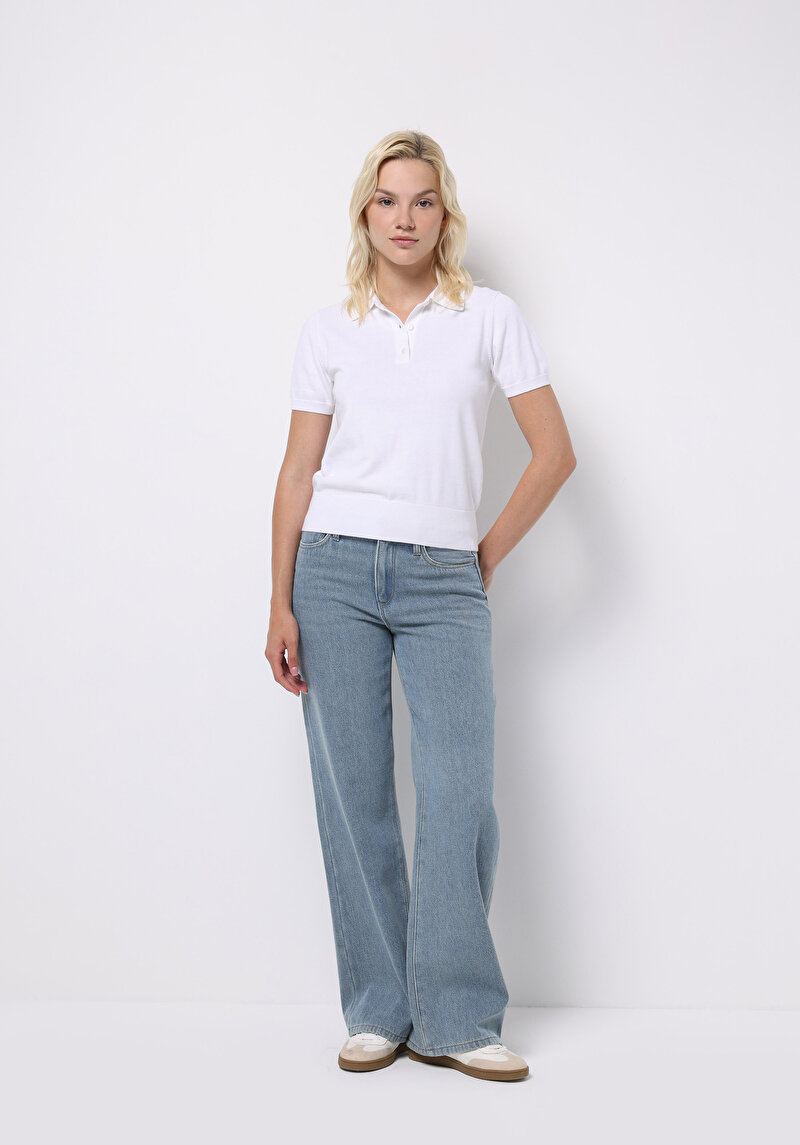 Зображення 970 Berry Джинси Жіночі Блакитні Класичного Крою Cl1076230