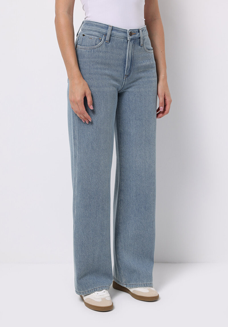 Показати інформацію про 970 Berry Джинси Жіночі Блакитні Класичного Крою Cl1076230