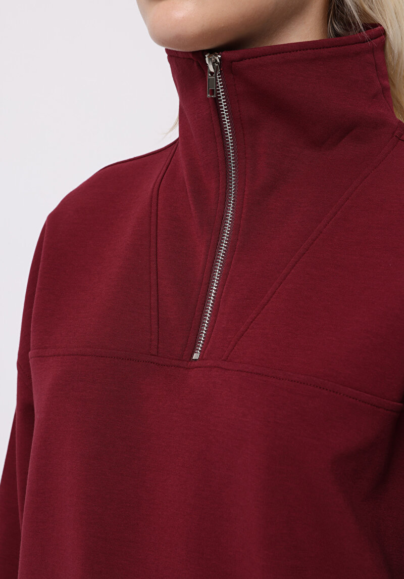 Показати інформацію про Толстовка Жіноча Бордова  Cl1076443