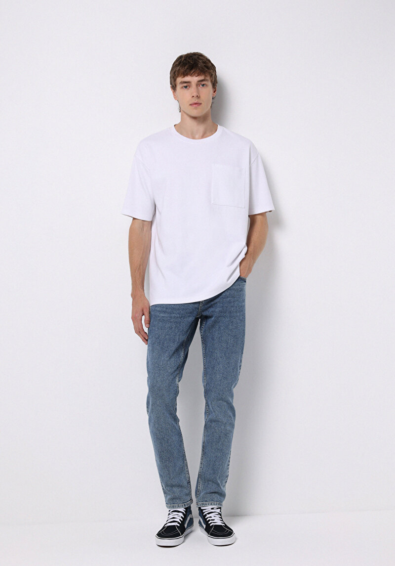 Зображення 044 Karl Джинси Чоловічі  Прямого Крою Cl1075994