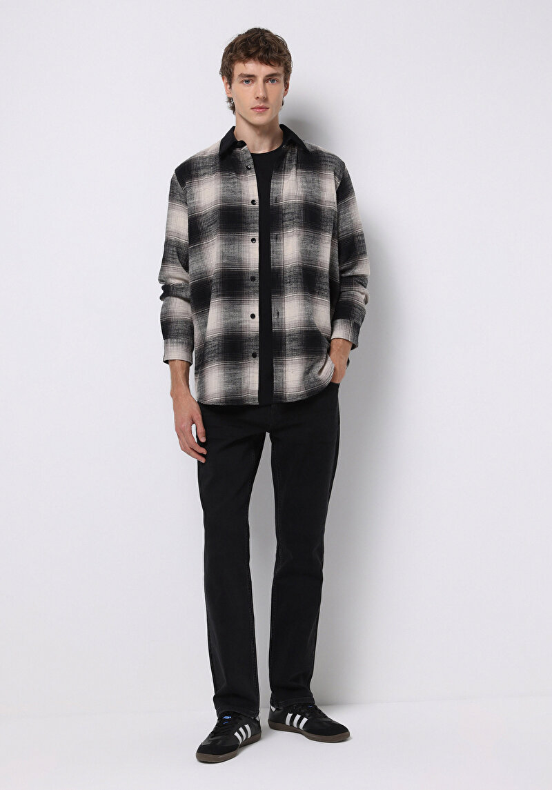 Зображення 045 David Джинси Чоловічі Сині Класичного Крою Cl1076519