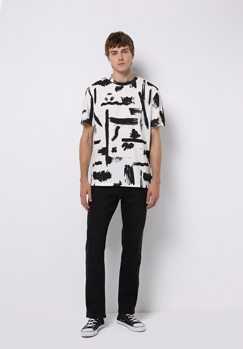 Зображення 045 David Джинси Чоловічі Сині Класичного Крою Cl1076519