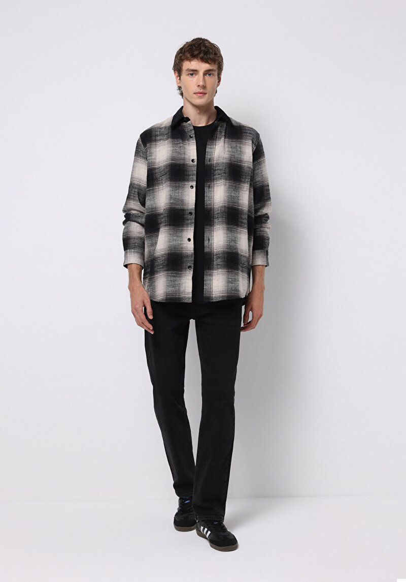 Зображення 045 David Джинси Чоловічі Сині Класичного Крою Cl1076519