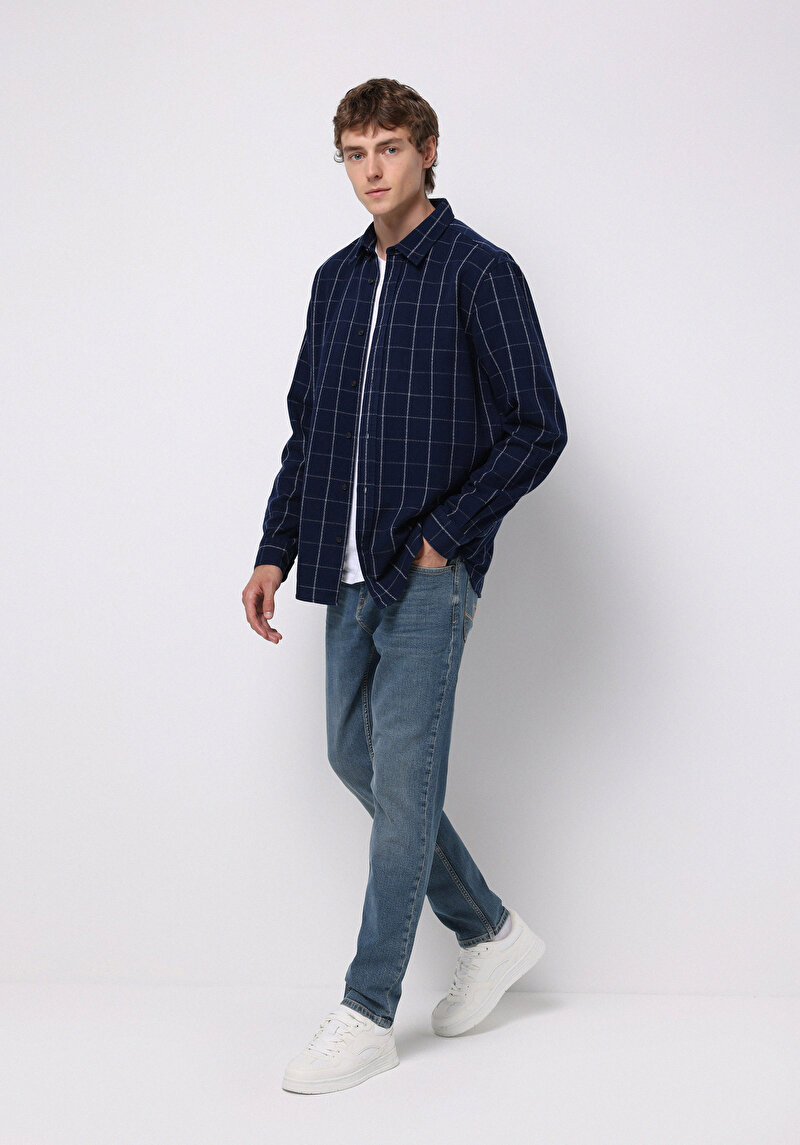 Зображення 067 Jack Джинси Чоловічі Зелені Класичного Крою Cl1076534