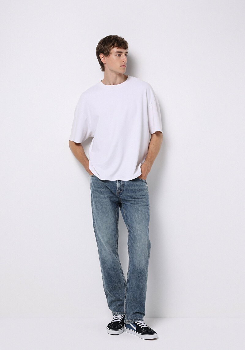 Показати інформацію про 045 David Джинси Чоловічі Блакитні Класичного Крою Cl1076838