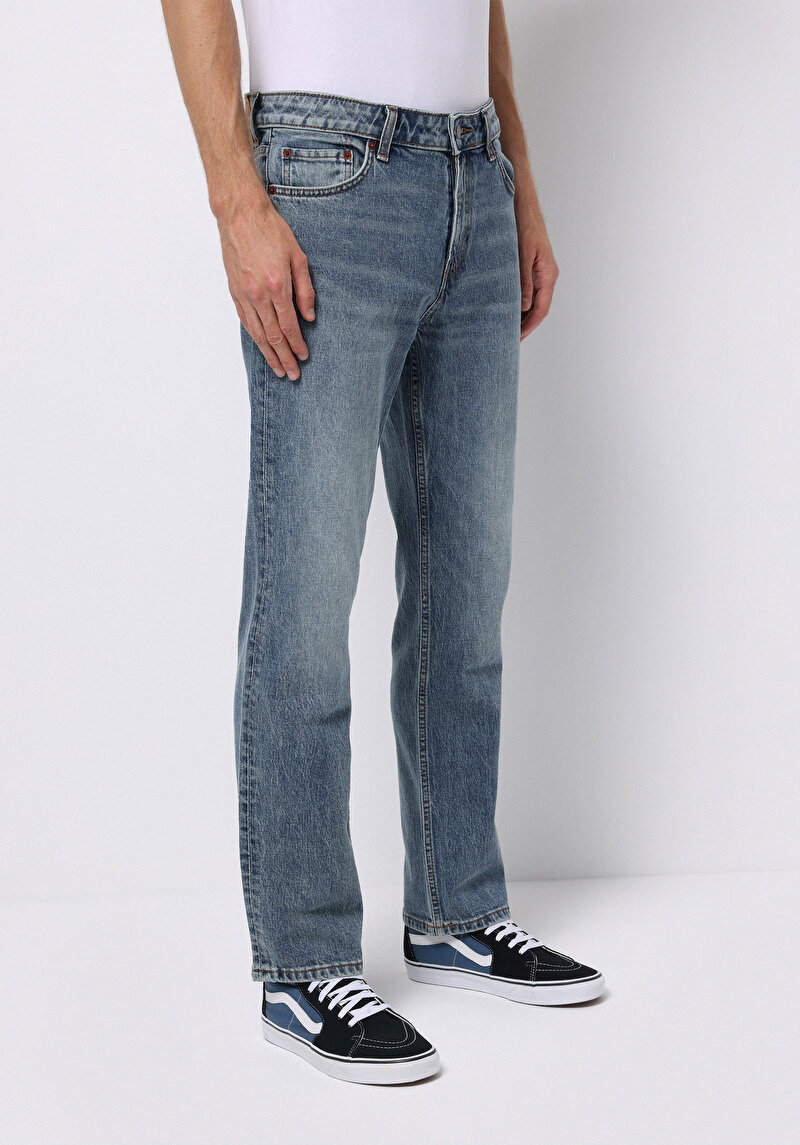 Показати інформацію про 045 David Джинси Чоловічі Блакитні Класичного Крою Cl1076838