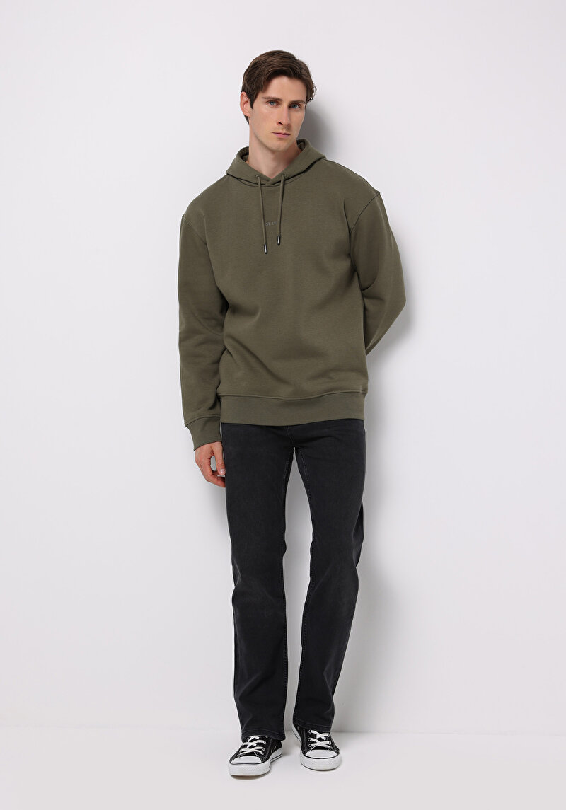 Показати інформацію про Толстовка Чоловіча Зелена  Cl1075715