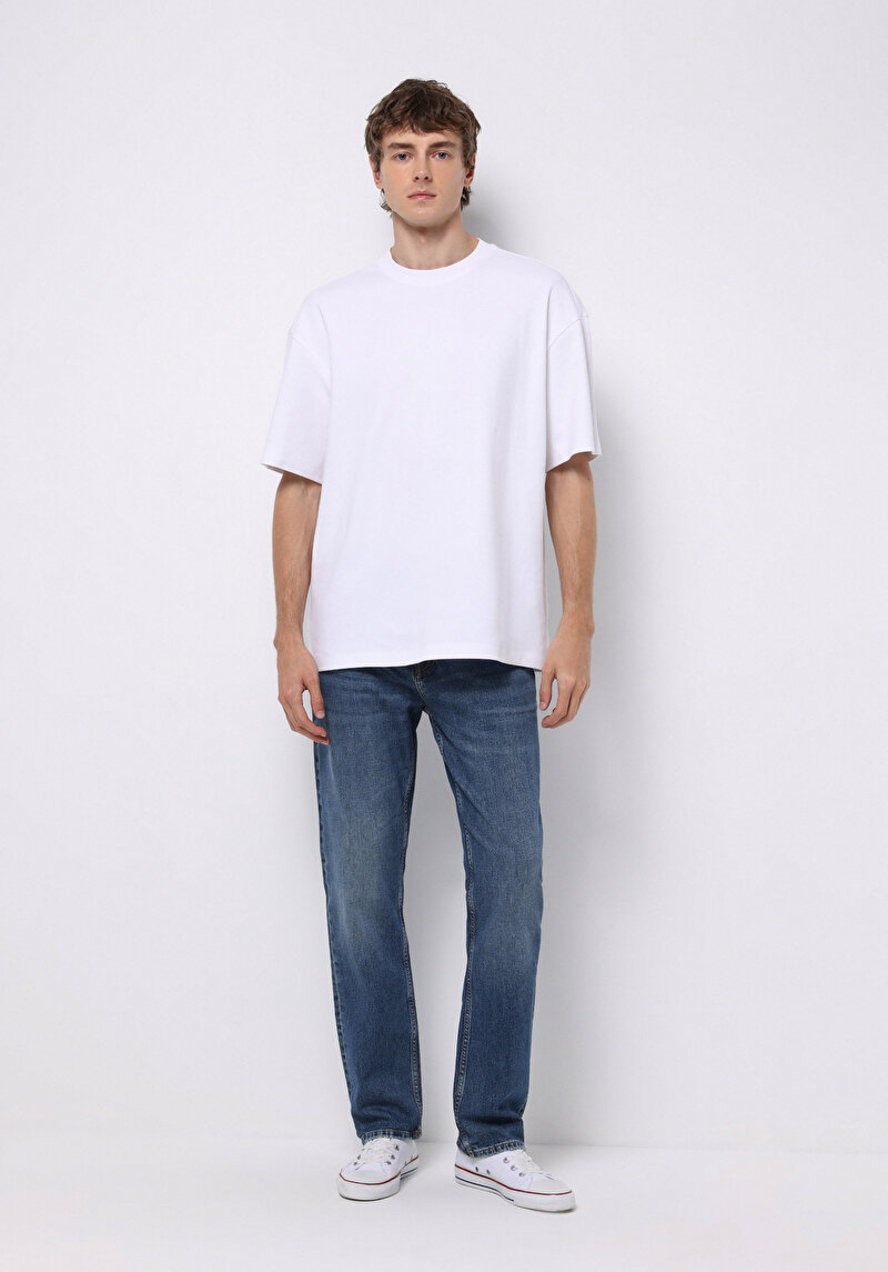 Зображення 045 David Джинси Чоловічі Блакитні Класичного Крою Cl1076824