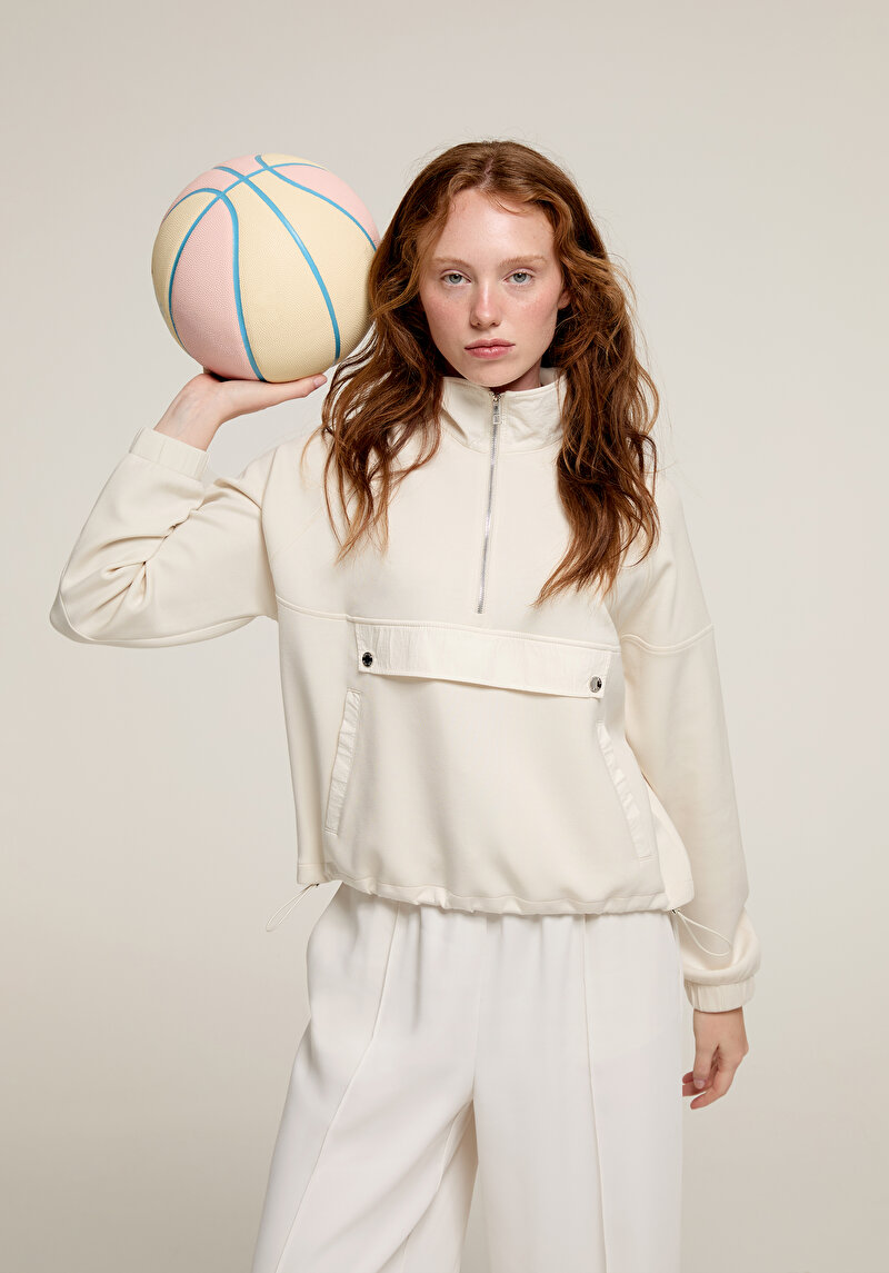 Зображення Толстовка Жіноча Бежева  Cl1075635