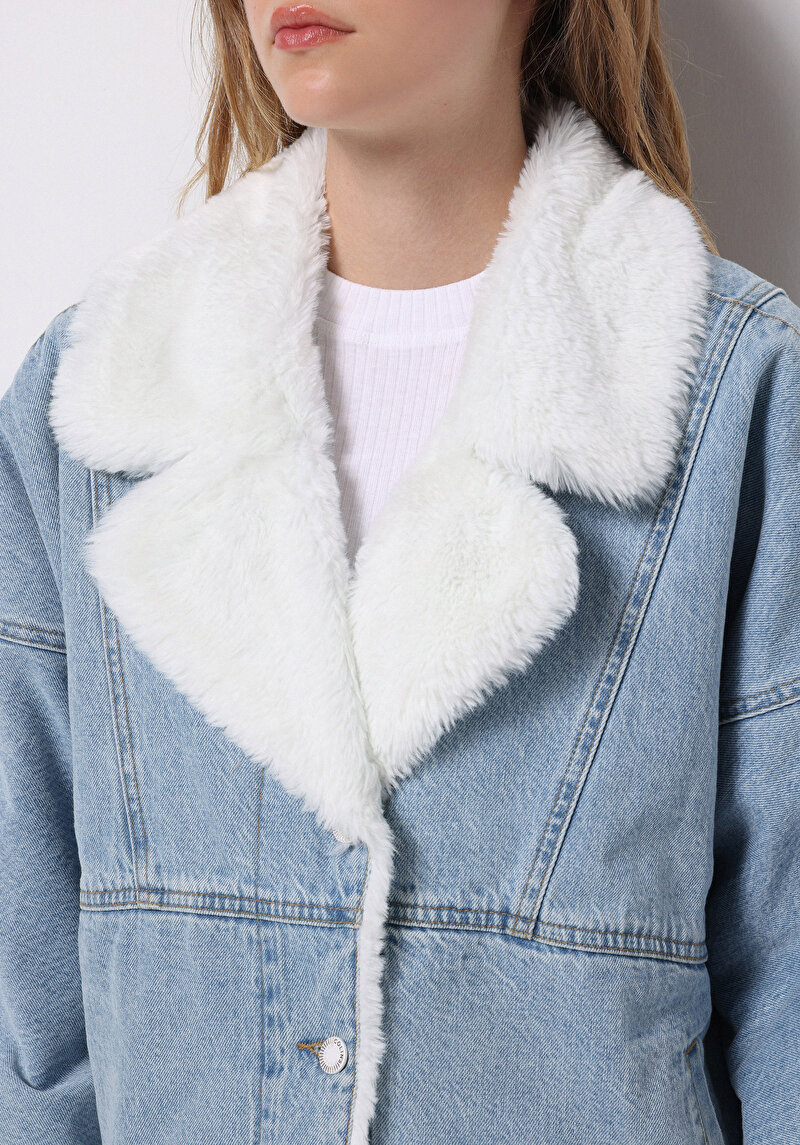 Показати інформацію про 360 Fritzy Піджак Жіночий Блакитний  Cl1076057