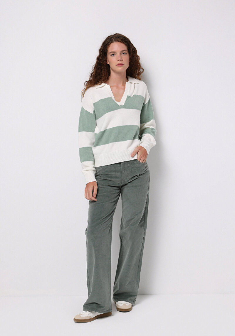 Зображення Брюки Жіночі Зелені  Cl1076106