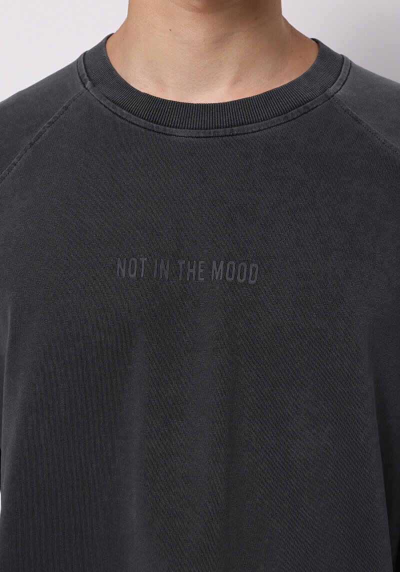 Показати інформацію про Футболка З Довгим Рукавом Чоловіча Сіра  Cl1076339