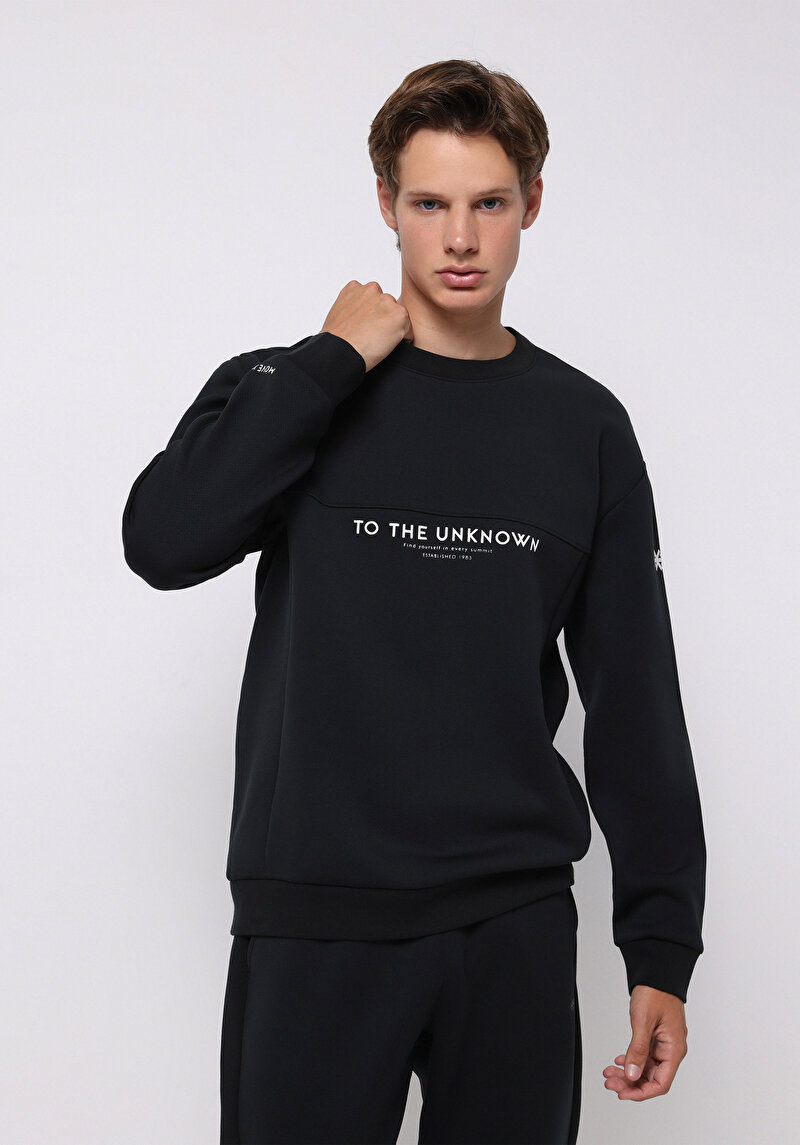 Показати інформацію про Толстовка Чоловіча Чорна  Cl1076472