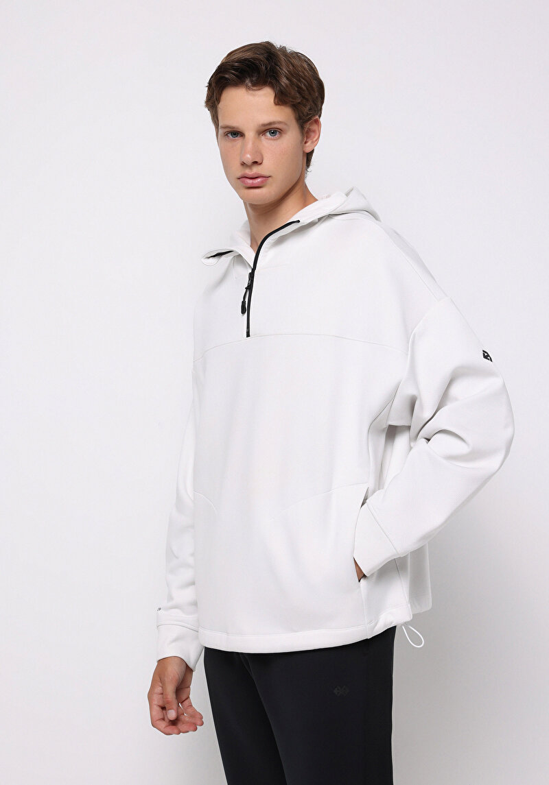 Показати інформацію про Толстовка Чоловіча Біла  Cl1076493