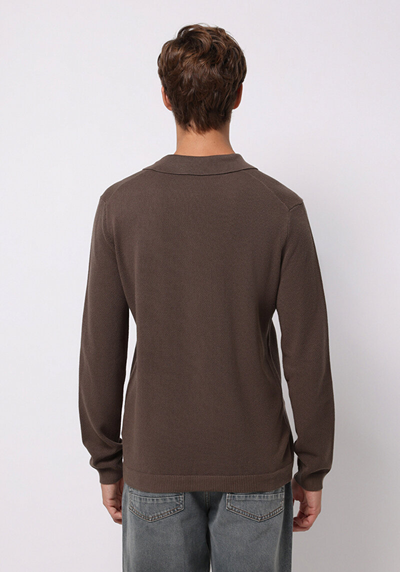 Показати інформацію про Светр Чоловічий Коричневий  Cl1077184