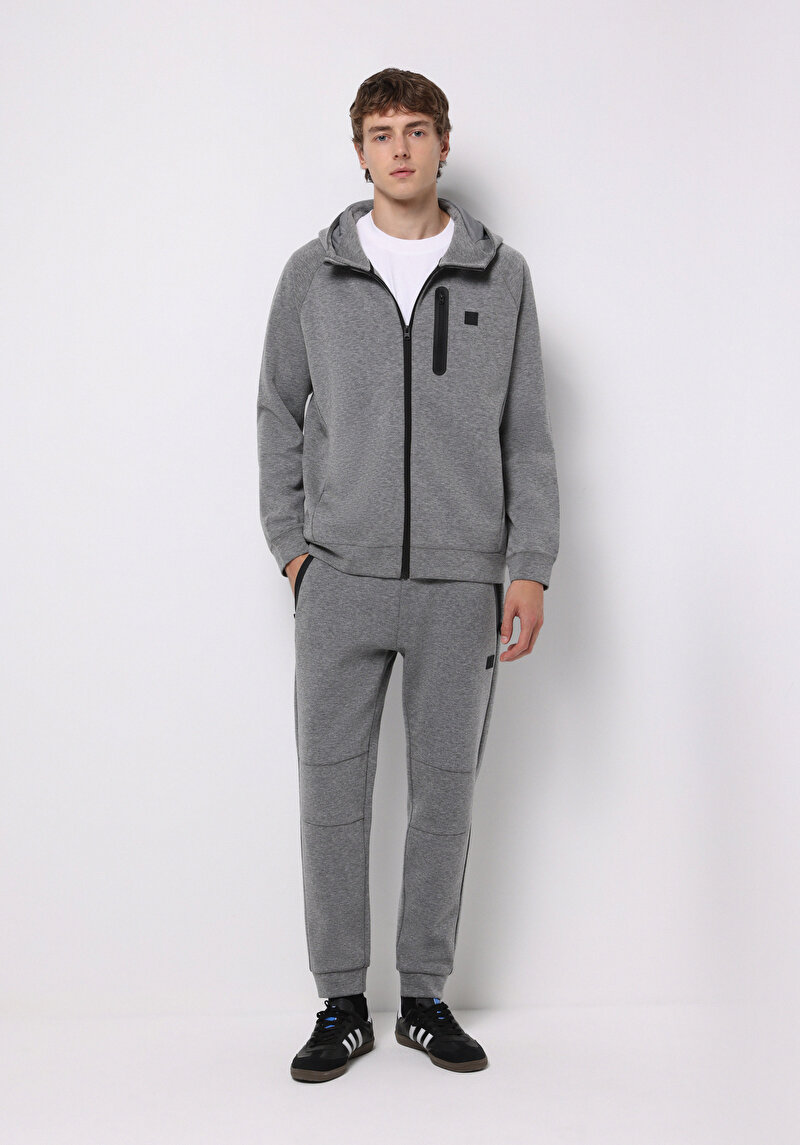 Показати інформацію про Толстовка Чоловіча Сіра  Cl1075396