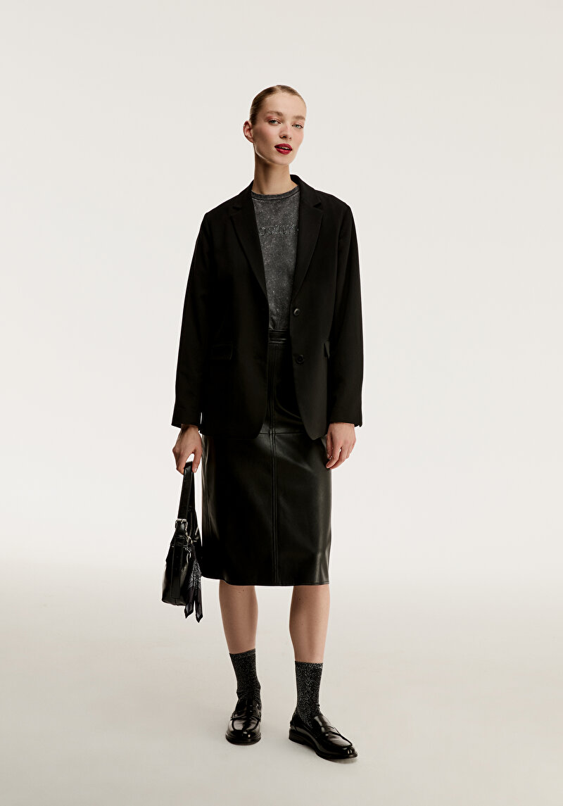 Зображення Спідниця Жіноча Чорна  Cl1075227