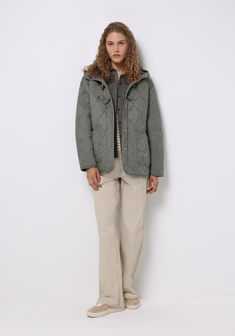 Зображення Куртка Жіноча Зелена Cl1075678