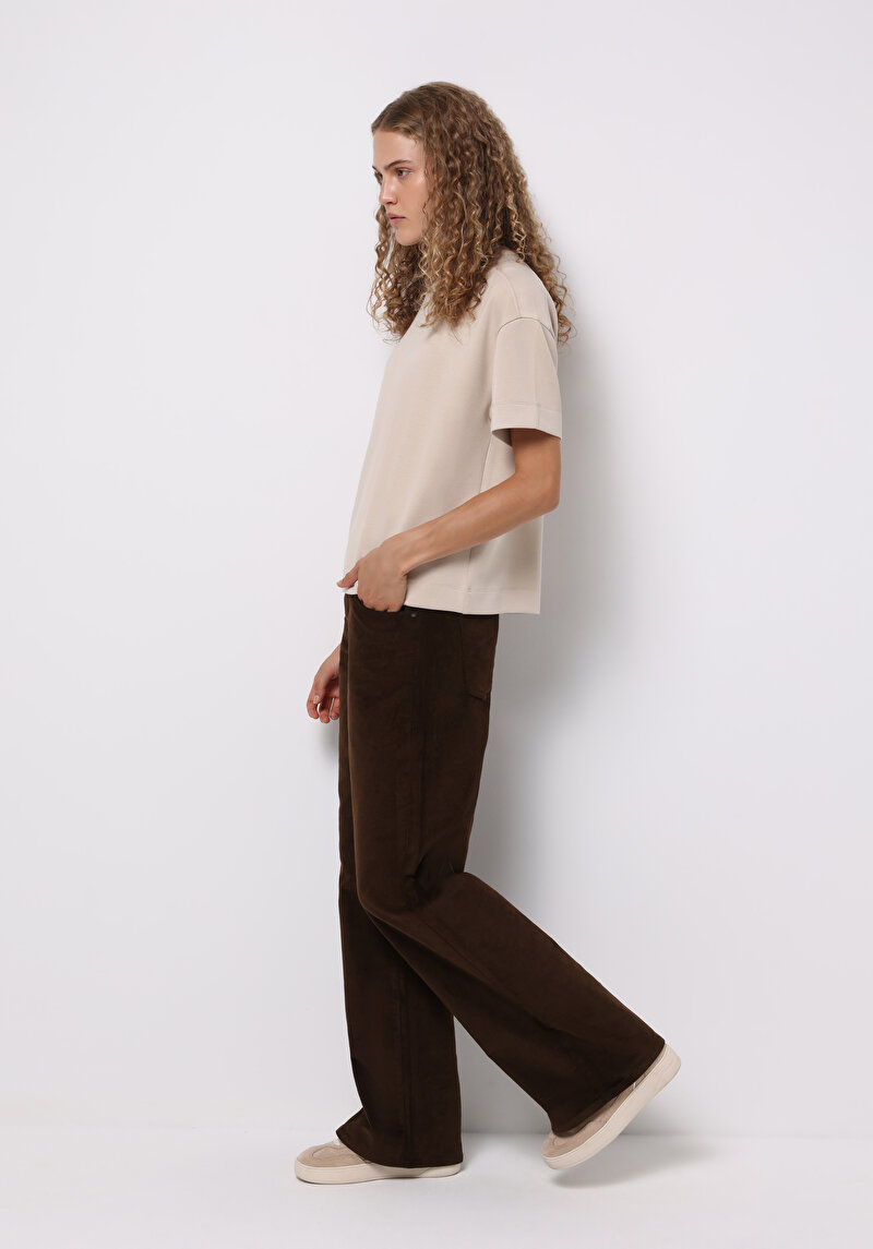 Показати інформацію про Брюки Жіночі Коричневі  Cl1076106