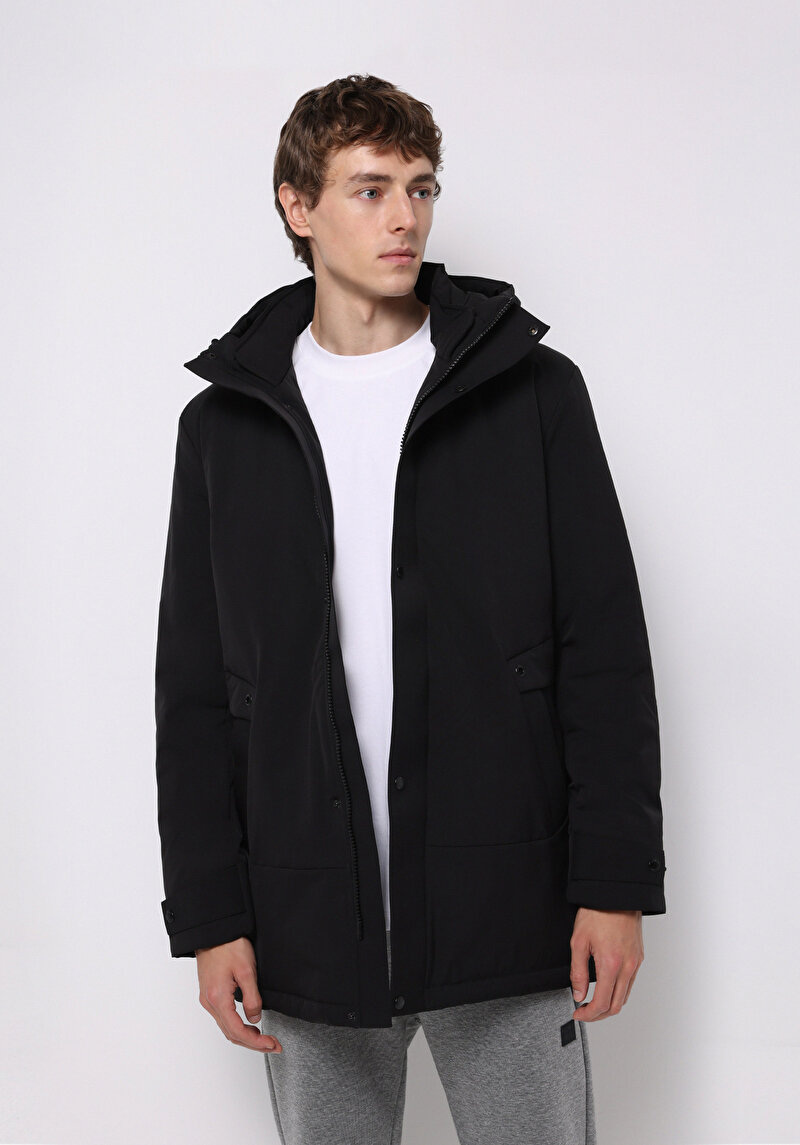 Зображення Пальто Чоловіче Чорне  Cl1076722