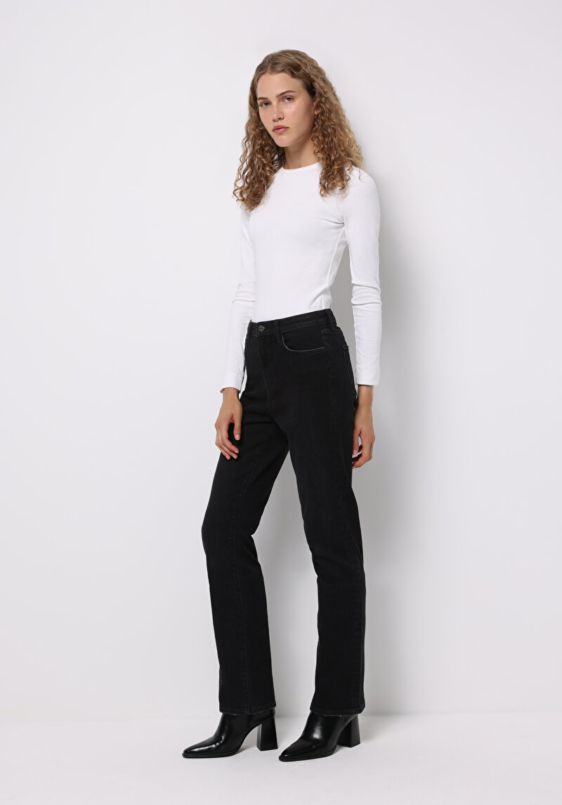 Зображення 792 Mila Джинси Жіночі Блакитні Класичного Крою Cl1076336