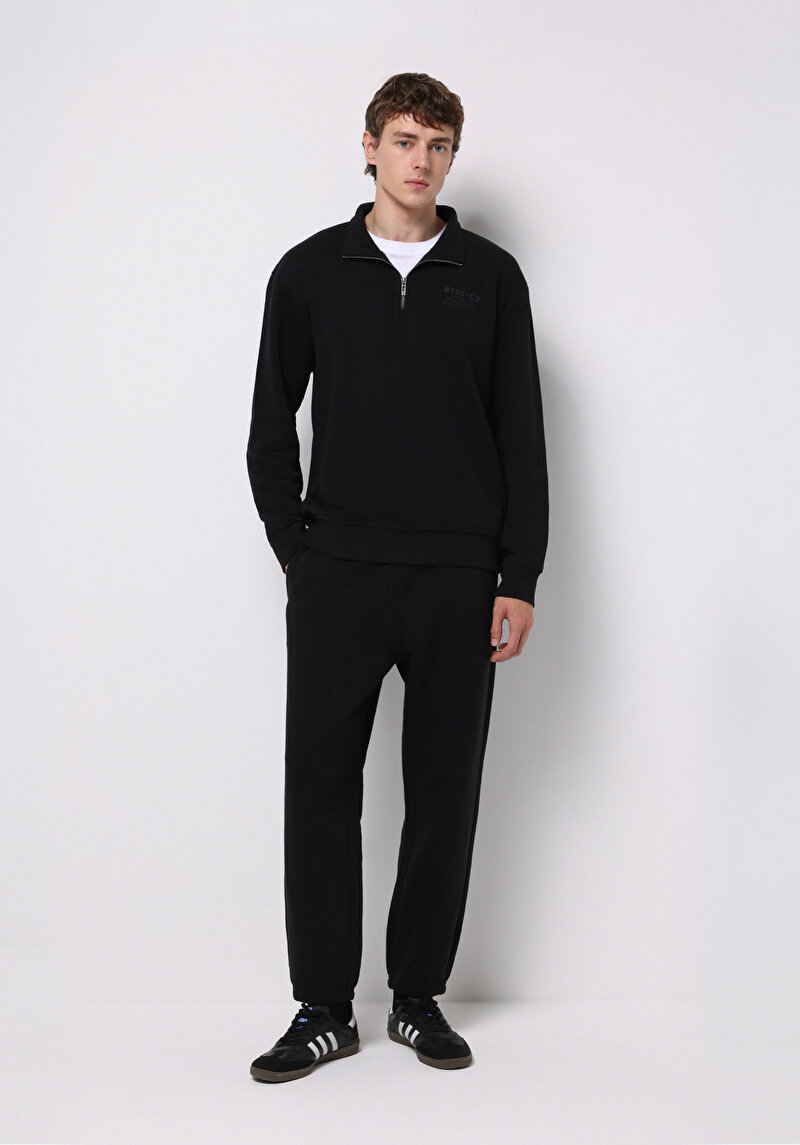 Показати інформацію про Толстовка Чоловіча Чорна  Cl1077098