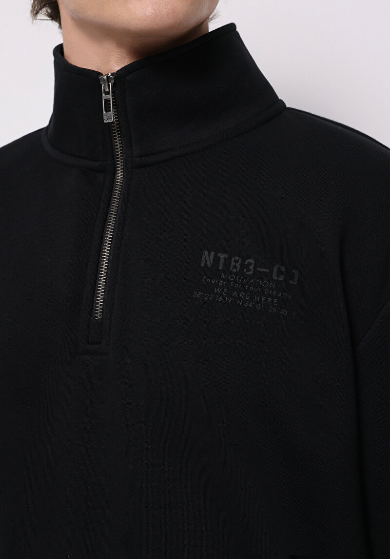 Показати інформацію про Толстовка Чоловіча Чорна  Cl1077098