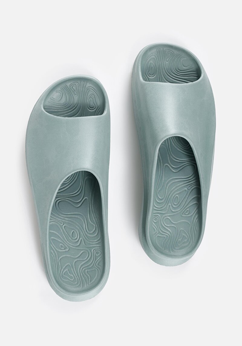 Зображення Шльопанці Жіночі Зелені  Cl1069504