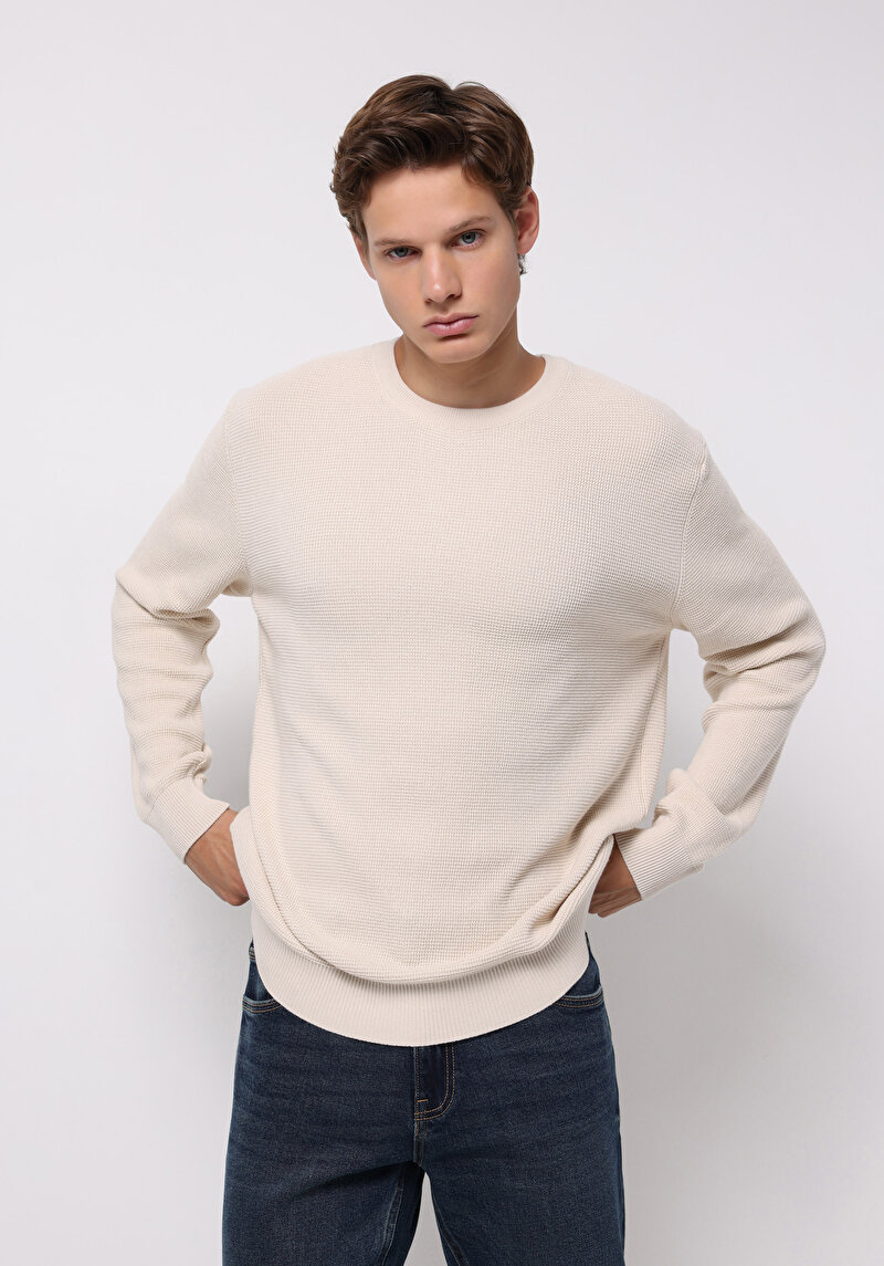 Зображення Светр Чоловічий Бежевий  Cl1075647