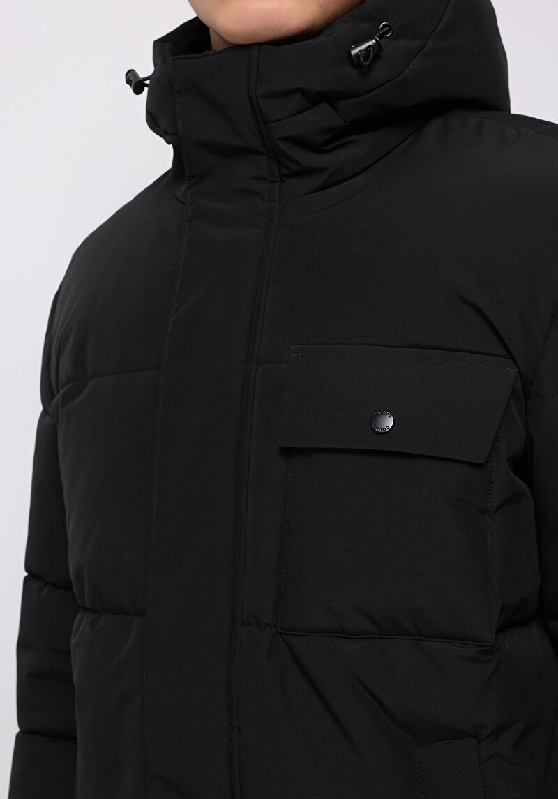 Показати інформацію про Пальто Чоловіче Чорне  Cl1076393