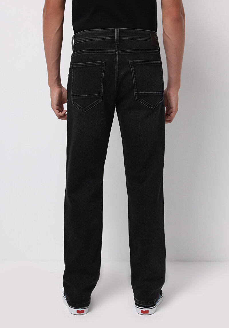Зображення 045 David Джинси Чоловічі Чорні Класичного Крою Cl1076549