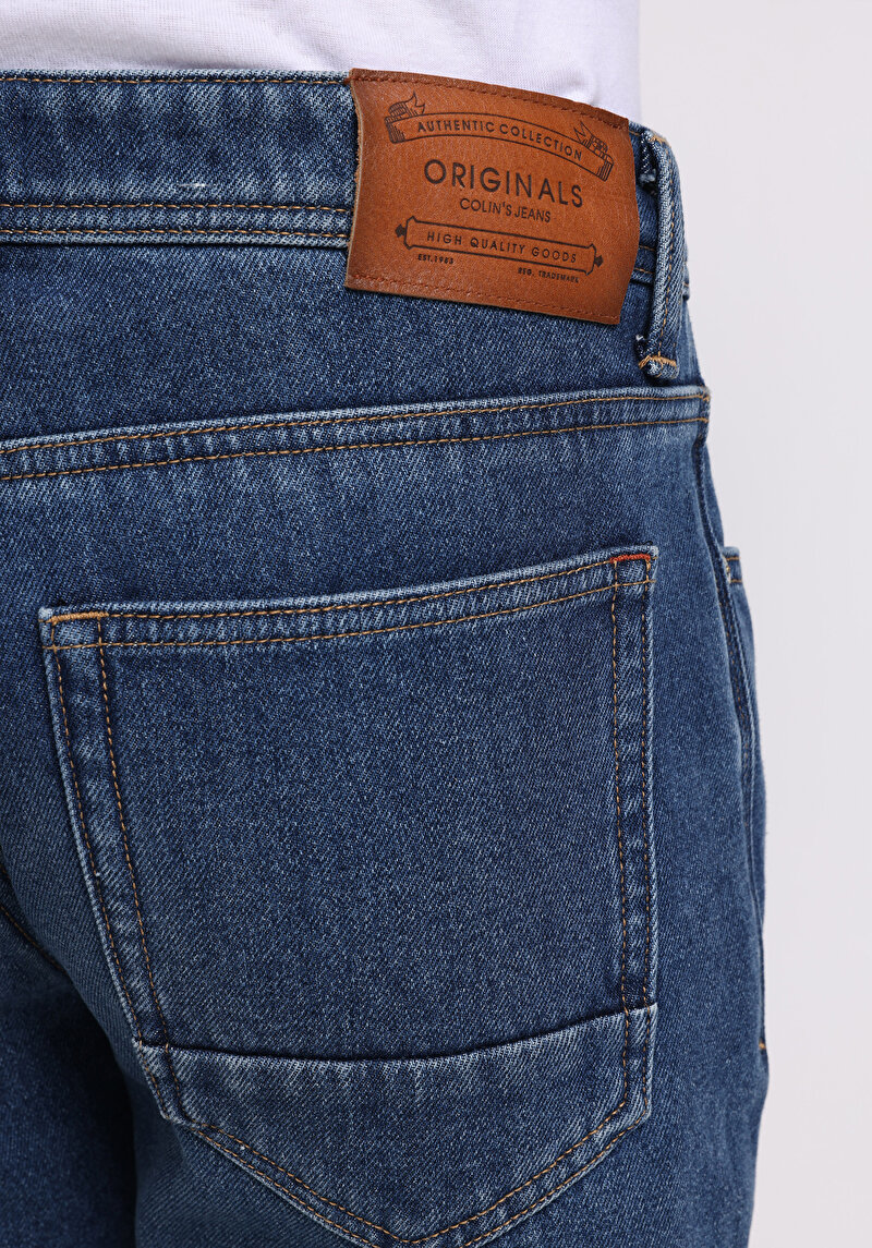 Показати інформацію про 045 David Джинси Чоловічі Блакитні Класичного Крою Cl1076550