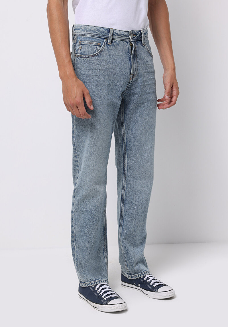 Зображення 045 David Джинси Чоловічі Блакитні Класичного Крою Cl1076870