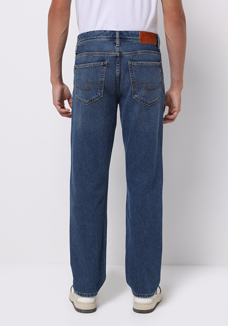 Зображення 045 David Джинси Чоловічі Блакитні Класичного Крою Cl1076987