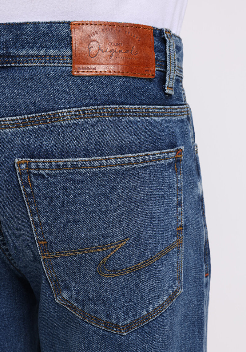 Показати інформацію про 045 David Джинси Чоловічі Блакитні Класичного Крою Cl1076987