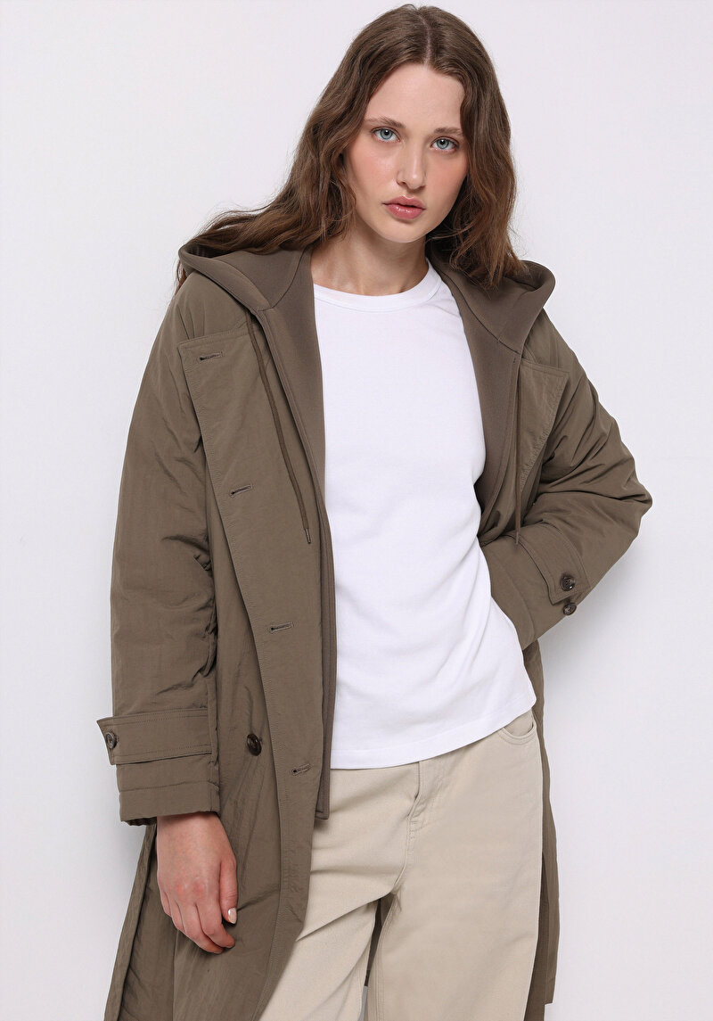 Зображення Пальто Жіноче Сіре  Cl1075681