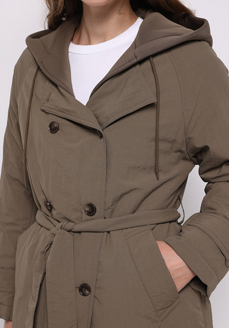 Показати інформацію про Пальто Жіноче Сіре  Cl1075681